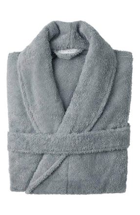 Coyuchi Cloud Loom Organic Cotton Robe in Fossil at Nordstrom, Size X-Small