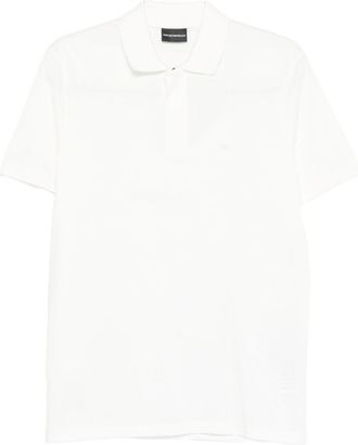 Emporio Armani Logo Cotton Polo Shirt