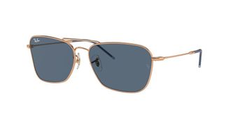 Ray-Ban RBR0102S Caravan Reverse 92023A Mens Sunglasses Gold Size 58