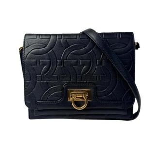 Ferragamo Pre-owned Shoulder Bag - Dames - Pre-owned - Zwart - Maat: ONE Size Leer
