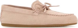 Miu Miu Womens Suede Loafer Pink