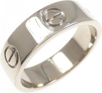 Cartier White Gold (18K) Band Ring (Pre-Owned)