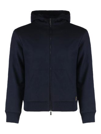 Moorer zip hoodie - Blue