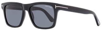 Tom Ford TF906N Rectangular Acetate Sunglasses - Black