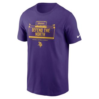 Nike Minnesota Vikings Local Essential Nike Mens NFL T-Shirt in Purple | N19951L9M-7MT