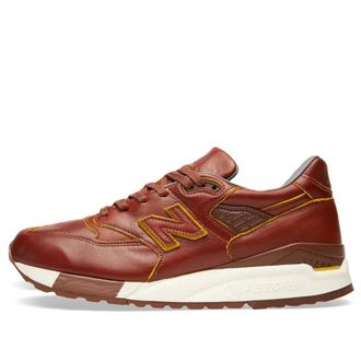New Balance Horween Leather x 998 Brown White M998DW