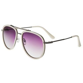Simplify Maestro Polarized Sunglasses in Gunmetal/purple at Nordstrom