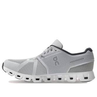 On Running Cloud 5 Glacier Grey White 59.98909