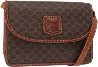 Celine Pre-owned Plastic Cross Body Bag - Dames - Vintage Schoudertas - Bruin - ONE Size - Vintage
