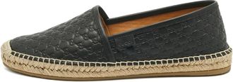 Gucci Espadrilles con motivo MicroGuccissima - Nero