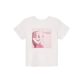 Re/Done Classic Drink Wine T-shirt