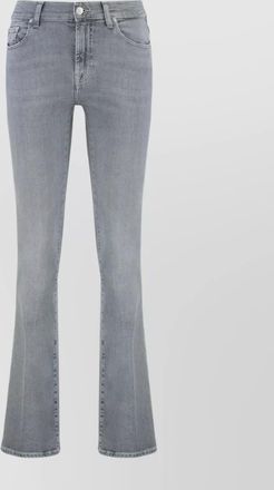 7 For All Mankind high-waisted bootcut denim trousers