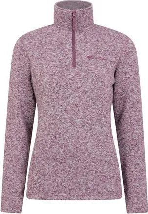 Mountain Warehouse Idris Half Zip Fleece Top in Burgundy at Nordstrom, Size 16