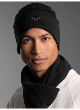 Trigema Stirnband TRIGEMA TRIGEMA Fleecestirnband, Herren, Gr. 2, schwarz, Kunstfaser, M&uuml;tzen Stirnband