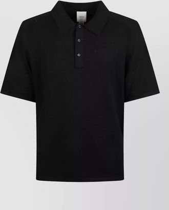 Calvin Klein polo shirt short sleeves viscose collar