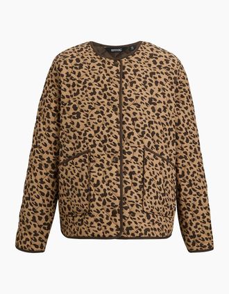 Regatta Womens Regatta Womens/Ladies Mira Leopard Print Jacket - Brown - Size: 16