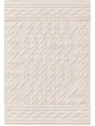 benuta Alfombra de exterior & interior crema 120x170
