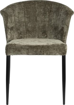 Dutchbone Hochwertiger Design Stuhl Georgia Grün