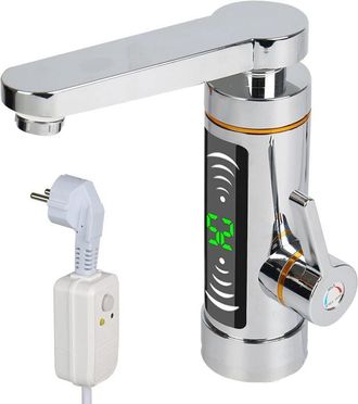 OEM Grifo El&eacute;ctrico De 3000 W - Calentador De Agua Instant&aacute;neo De 360&deg; - Pantalla Led De Temperatura - F&aacute;cil Instalaci&oacute;n Para Ba&ntilde;o Y Cocina