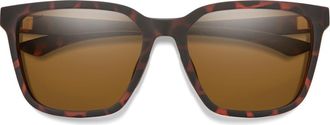 Smith Shoutout Core 57mm ChromaPop Polarized Square Sunglasses in Matte Tortoise /Polarized Brown at Nordstrom