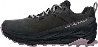 Altra Womens Olympus 5 Hike Low Gtx Hiking Shoes In Black/gum