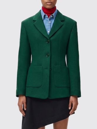Loewe Blazer a monopetto in misto lana Loewe