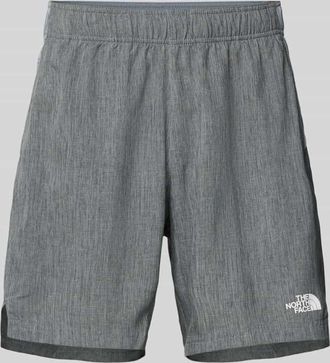 The North Face Regular Fit Shorts mit Label-Print in Graphit, Gr&ouml;&szlig;e S