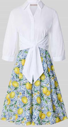 Christian Berg Minikleid im 2-in-1-Look in Hellblau, Gr&ouml;&szlig;e 34