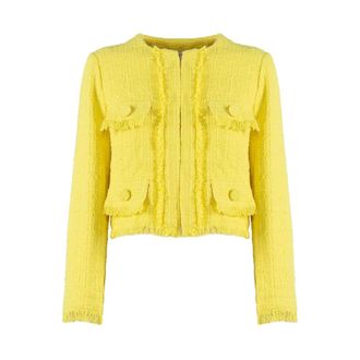 Nenette Light Jackets, female, Yellow, Size: S Brembo Jacket