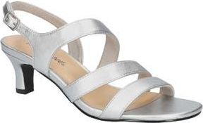 Easy Street Como Strappy Sandal in Silver at Nordstrom Rack, Size 8.5