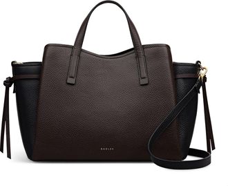 Radley London Blake Gardens - Colourblock Large Ziptop Satchel Bag