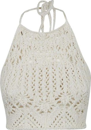 Alanui Sleeveless Tops, female, White, Size: XS Lagoon Romance Top