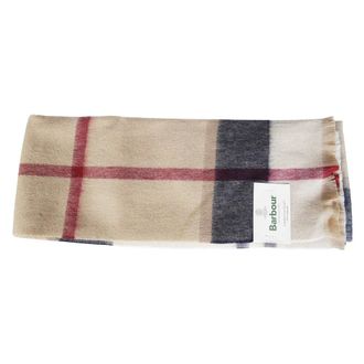 Barbour Bufanda de tart&aacute;n Rosefield - Accessories - Mujer - Beige - ONE SIZE