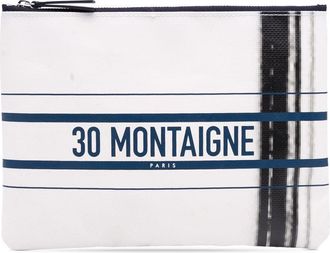 Dior Pre-owned Dior Limited Edition Bilum Trompe Loeil Canvas 30 Montaigne Pochette O89ZMYXQVVH3NBVS