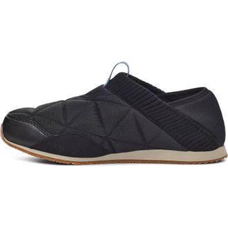 Teva Mens Re-Ember Moc Shoes In Black/plaza Taupe