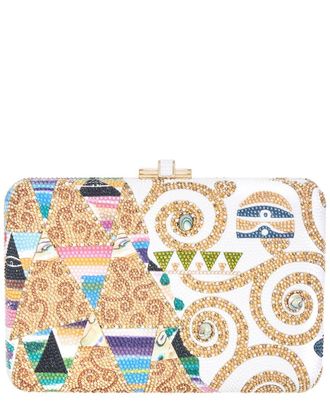 Judith Leiber Slim Slide Sacred Spring Clutch