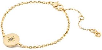 Kate Spade New York The Color Spark Collection Clear Honesty Womens Bracelet Womens Bracelet Clear, Brass/Cubic Zirconia