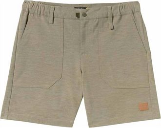 Rvca Mens Brophy Hybrid 18 Shorts In Mushroom