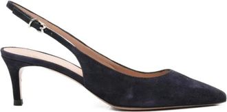 Roberto Festa Milano Slingback su&egrave;de pumps - Dames - Pumps - Blauw - 37 1/2 EU - Su&egrave;de - Schoenen