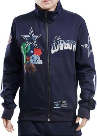 Pro Standard Pro Standard Dallas Cowboys Home Town Track Jacket in Midnight Navy Men