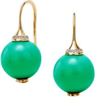 Syna Bead Earrings in Chrysoprase at Nordstrom, Size Small
