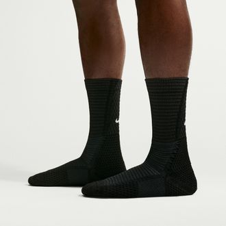 Nike Unisex Unicorn Dri-FIT ADV Cushioned Crew Socks (1 Pair) in Black | FZ3399-010