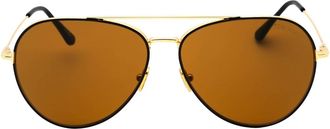 Tom Ford Dashel-02 gouden zonnebril