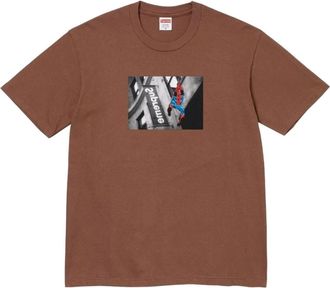 SUPREME SS26 Spider-Man T-Shirt Brown SUP-SS26-001-BRN