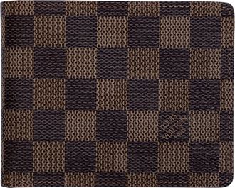 Louis Vuitton Damier Brown Wallet (Bi-Fold) (Pre-Owned)