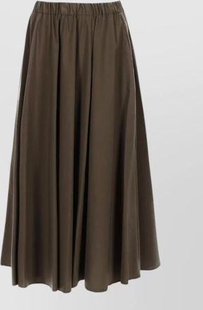 Aspesi flared midi skirt contemporary women fashion