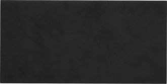 vidaXL Cabecero De Pared 12 Uds. Negro Terciopelo Vidaxl