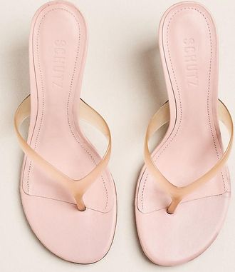 Schutz Roslyn Jelly Thong Sandals