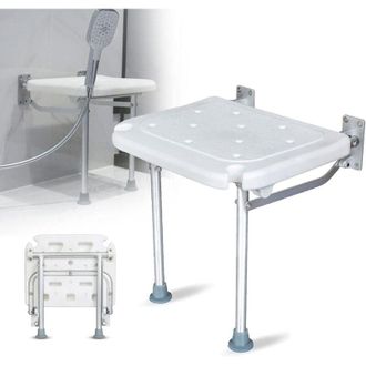OEM Asiento De Ducha Plegable De Pared, Taburete Antideslizante Para Ducha Para Personas Mayores, Mujeres Embarazadas Y Personas Con Discapacidad, Carga M