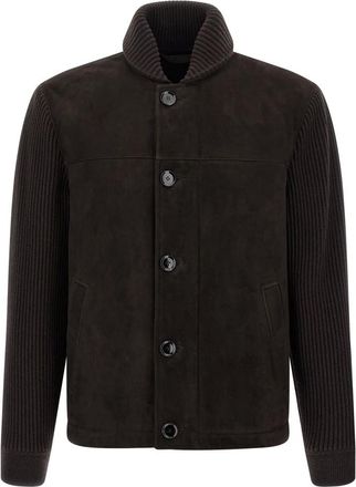 Brioni Hombre, Chaquetas, Marr&oacute;n, Talla: L